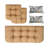 Cassella Outdoor 5'' Loveseat Seat / Back Cushion-784282119
