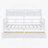 Daybed with Wood Slat Support, Bedside Shelves, and Two Drawers, , Versatile and Stylish-233749871-233749864