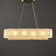 Alabaster Rectangular Chandelier L40 Inch(Dimmable Bulbs Include)