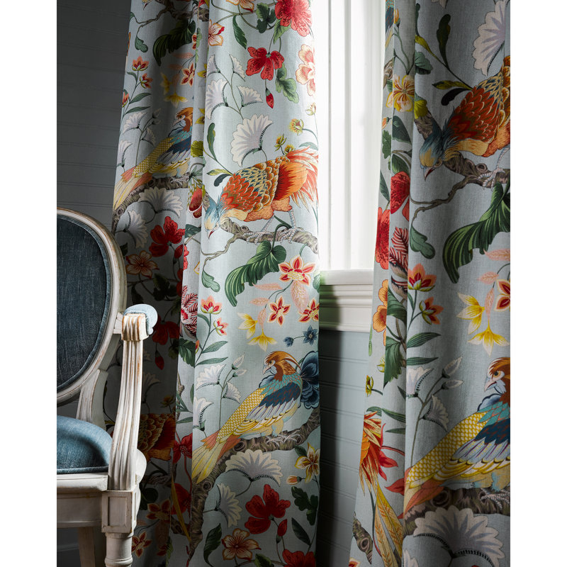 Dorset Coast Botany Bay Fabric, Sky Multi