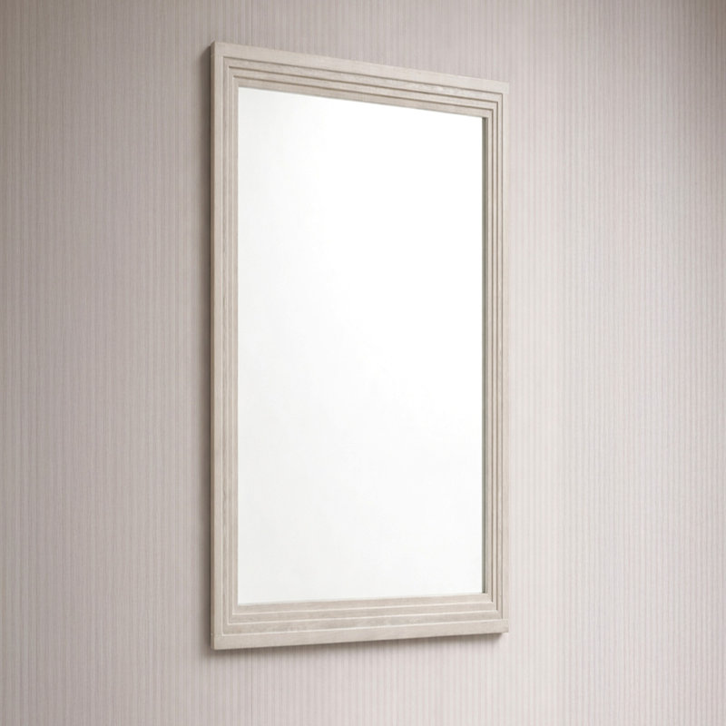 Miroir carré Colorado de style moderne en bois rustique naturel (Comprend seulement un miroir - la commode n'est pas incluse)