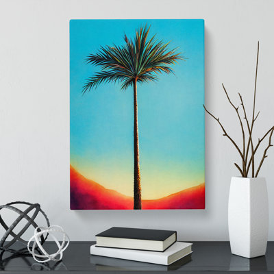 Watercolour Palm Tree Vol.1 - Wrapped Canvas