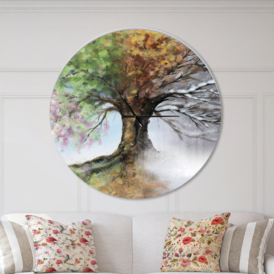 Swigart Metal Wall Clock