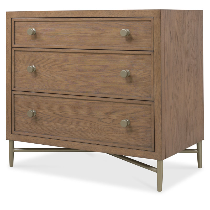 Sonnet Three-Drawer Nightstand