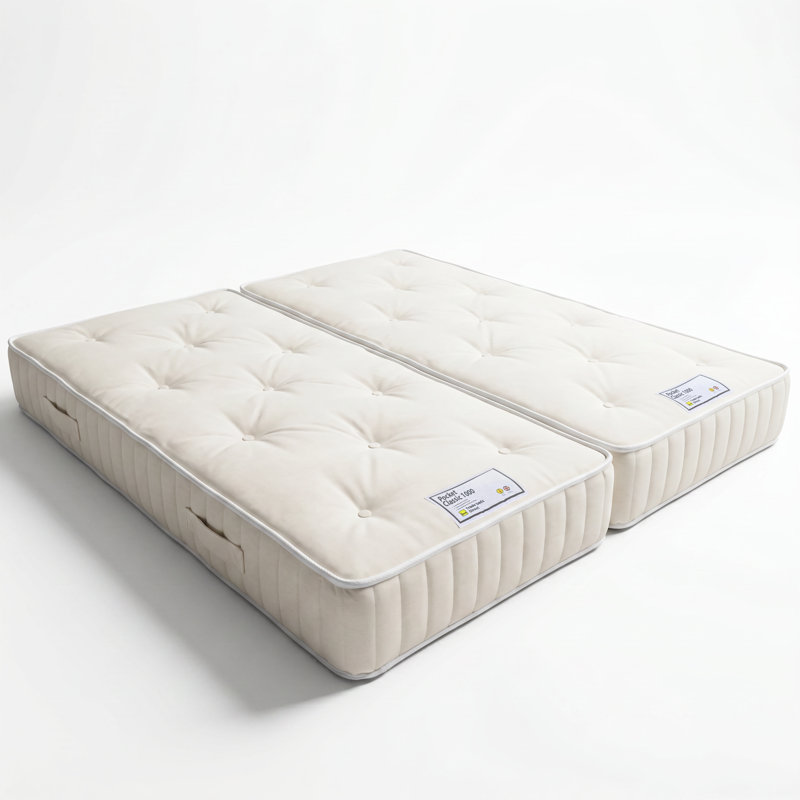 Pocket Classic 1000 Zip and Link Mattress, Super King (6')