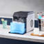 Countertop Nugget Ice Maker 33Lbs/24H Self-Cleaning with Scoop Home Office Bar