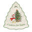 Spode Christmas Tree Rudolph Tree Server 9.5"