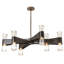 Bellis 6-Arm 12-Light Oval Chandelier-255185223