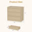 75 cm W Chest of 3 Drawers-397274731