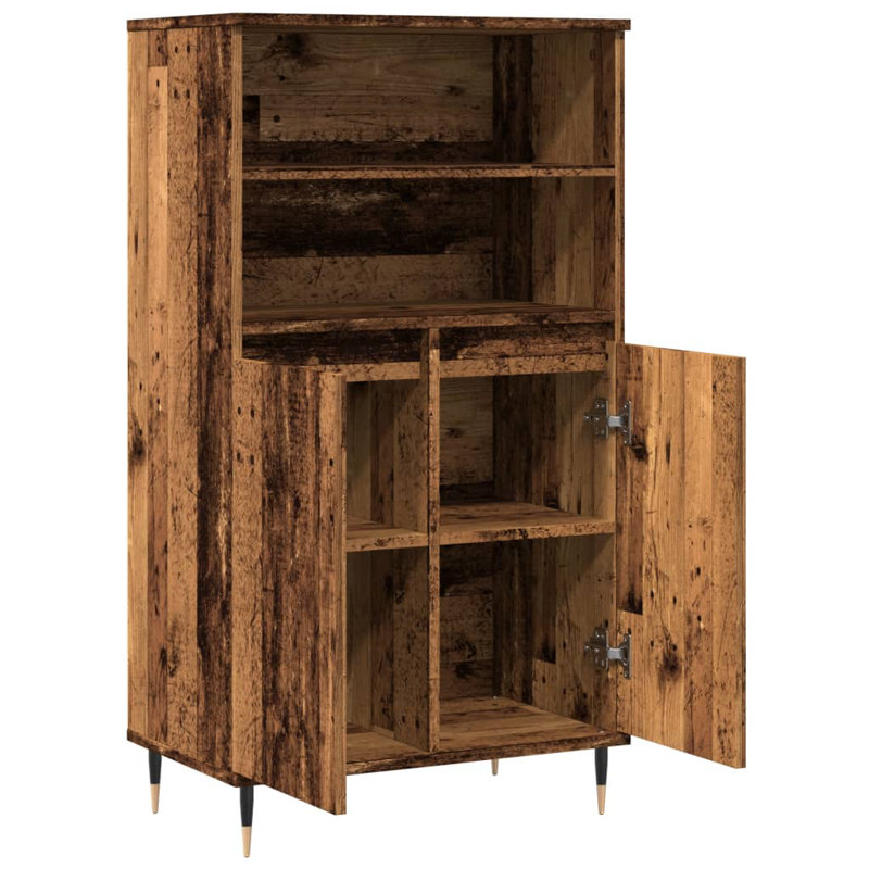 Asaro 60cm Sideboard, Old Wood