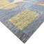 Wool Abstract Area Rug in Yellow/Gray/Brown-1547184277
