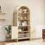 Garde-manger arqué, armoires de rangement en bois