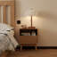 42cm W Solid Wood Bedside Table-652782563
