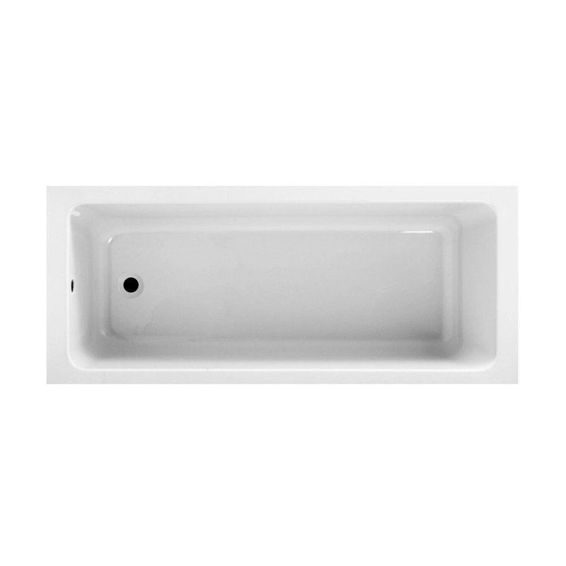 Hastings x Soaking Acrylic Bathtub, 45cm H x 180cm W x 80cm D