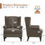 Fauteuil à oreilles Upholsterd-1901830787