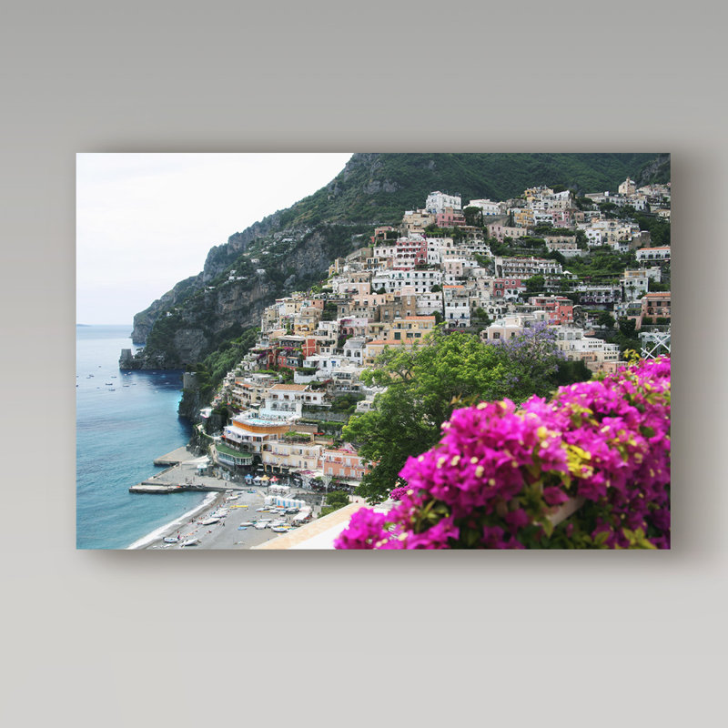 Avisha «Positano», reproduction de photo sur toile tendue, H 12 po x l 19 po