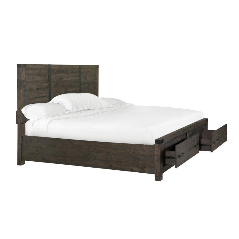 Braydon Solid Wood Storage Bed