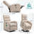 Upholstered Heated Massage Chair-1515624561