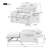 Pull Out Sofa Sleeper, 3 In 1 Sofa With 2 Wing Table And Usb Charge