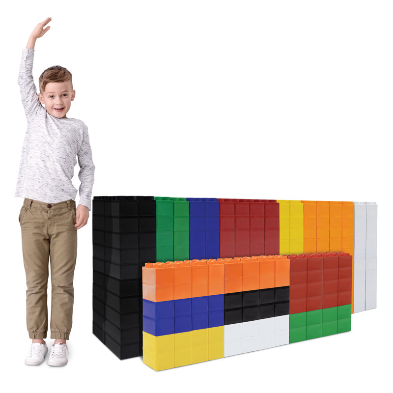 BiggoBlocks Jumbo Blocks, 432 PC Mega Set, for Kids Ages 4-8, 432 PC