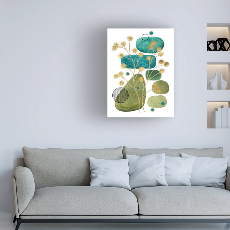 Art sur toile, "Jocelyn Benford Aspirations", H 19 po x l 14 po