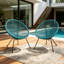 Ensemble de chaise longue de patio