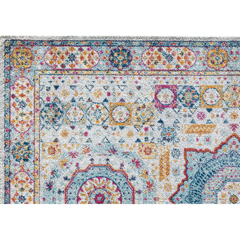 Hailey Vintage Constellation Area Rug, Runner 2'6" x 8'