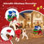 Boîte de Noël et traîneau pour chien