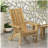 Damione Acacia Foldable Outdoor Adirondack Chair-811588522