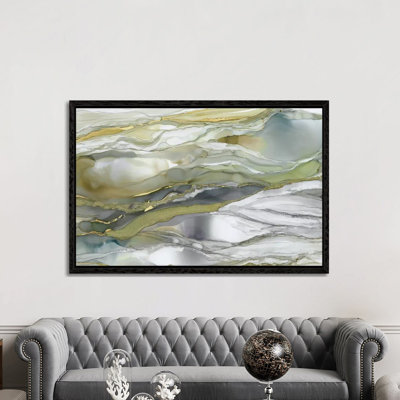 Marbled Glass I by Carol Robinson - Print on Canvas