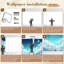 Papier peint auto-adhésif Dreamy Starry Night Sky Soft Fluffy Clouds Summer Decor Wallals-1166846041