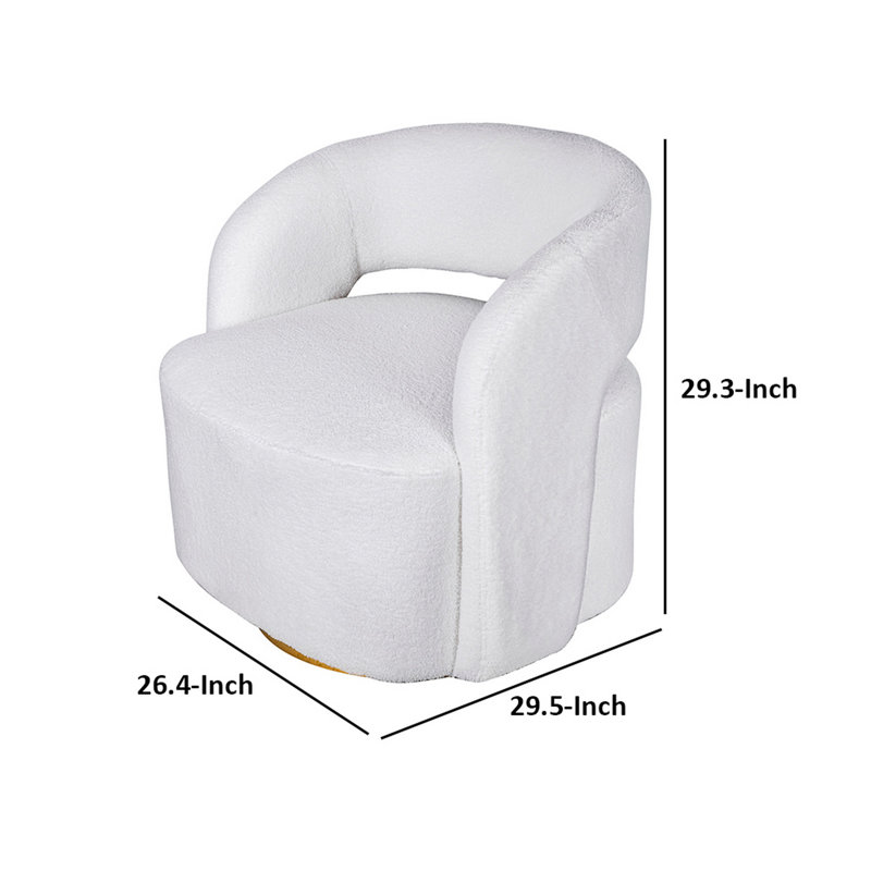 Ade 26,4 de large, Tissu crème