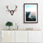 Black Sands Beach in Iceland - Picture Frame Art Print-55512378-55512379