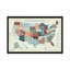 « usa modern », art textuel sur toile-20146976-72571896-72571897