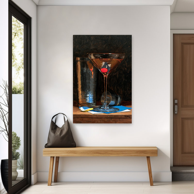 Manhattan - Cuisine cocktails Art, H 60 po x l 40 po