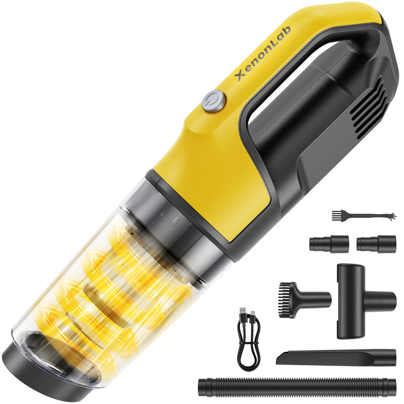 XenonLab Handheld Vacuum Cordless Car Vacuum Cleaner Powerful Suction Car Vacuum Lightweight Portable p0515VC006