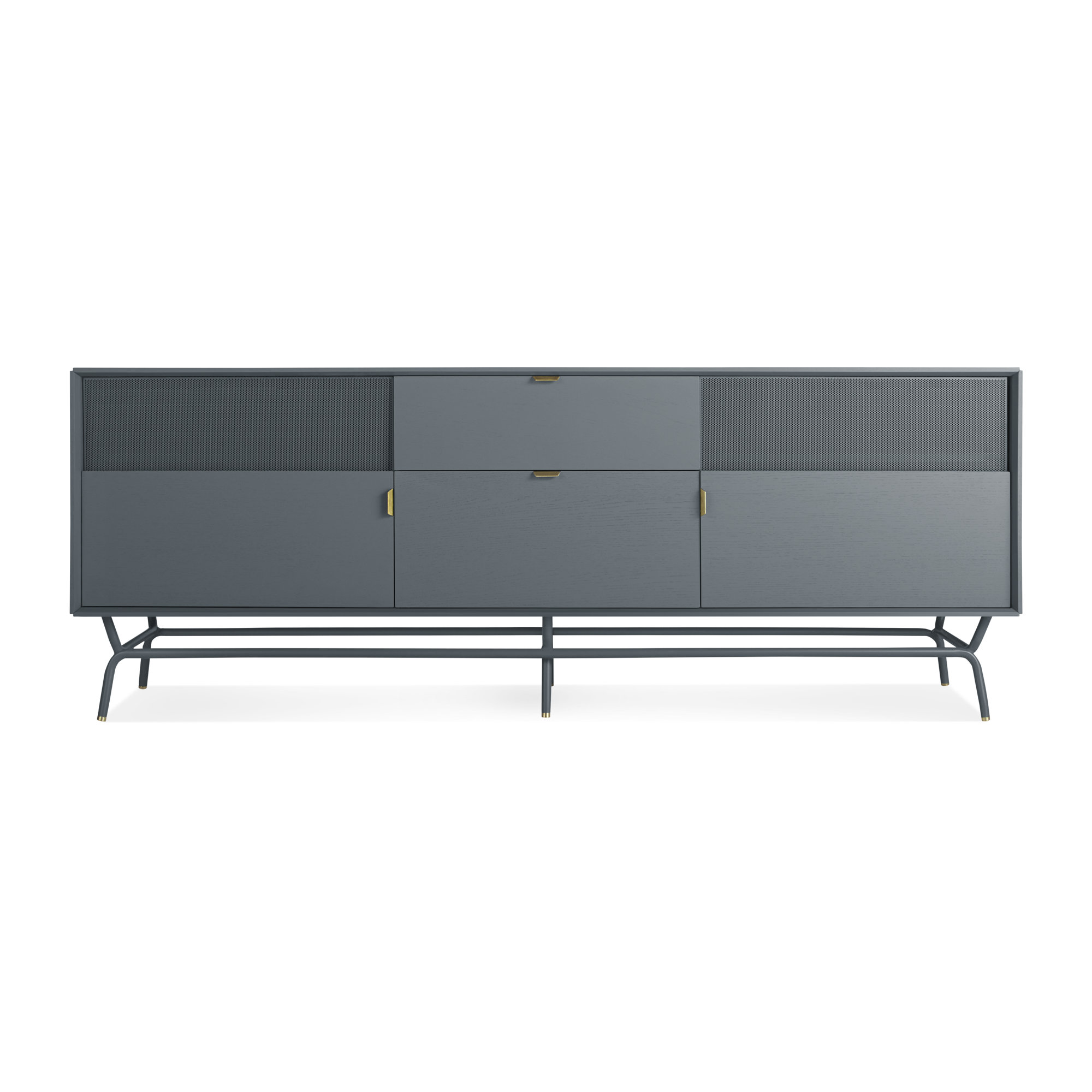 Dang 82'' Media Console, Marine Blue