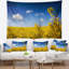 Tapisserie paysage paysage de canola jaune-28499500