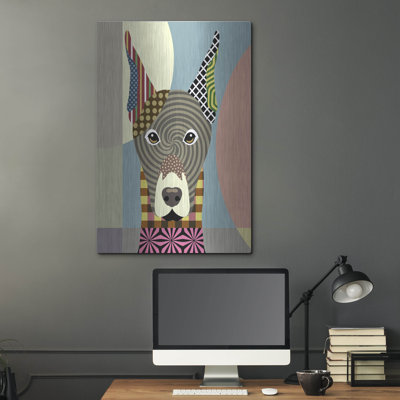 Lark Manor™ 'Doberman Pinscher' by Lanre Adefioye, Metal Wall Art