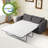 4Inch Memory Foam Replacement Mattress with Breathable, Waterproof and Washable Cover for Sleeper Sofa and Couch Beds (Sofa Not Included)-245896495