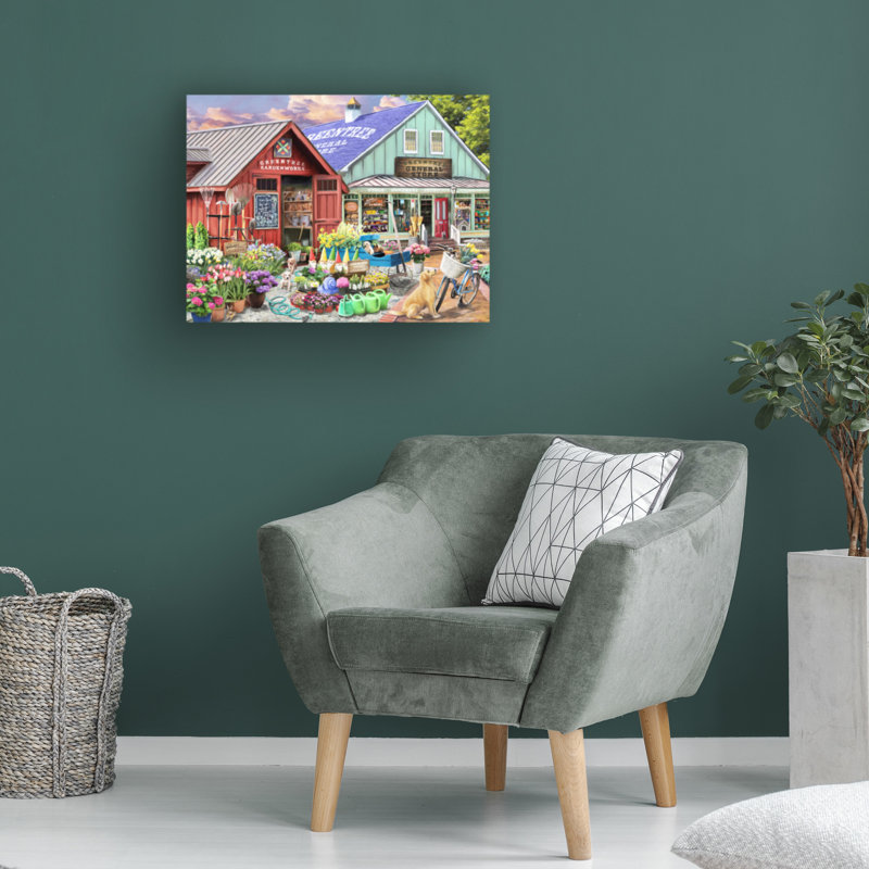 Art sur toile, "Bachelor" par Marie-Anderson Greentree, H 18 po x l 24 po