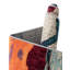 Tapis en polypropylène tissé à la machine en bleu sarcelle / orange / beige-88520885