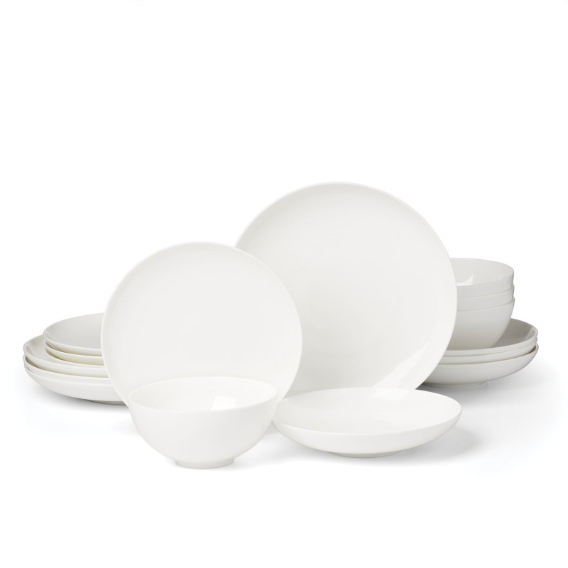 Latitude Run® Studio 1414 Coupe I 16 Piece Dinnerware Set | Wayfair
