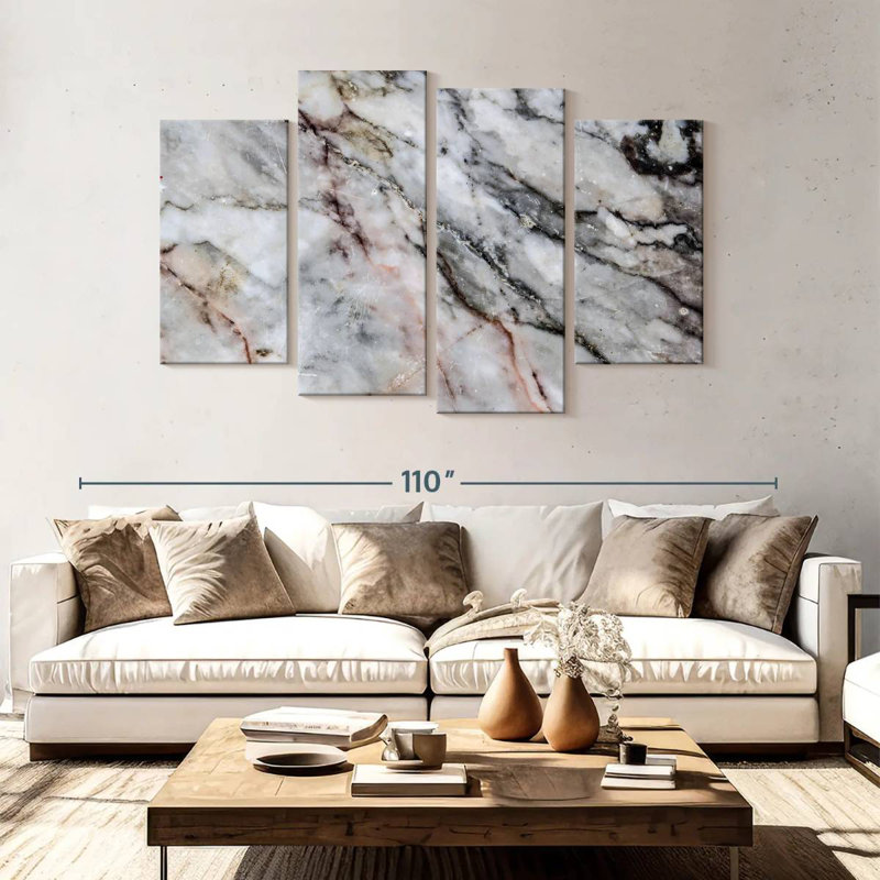 Abstract Marble Texture, 54" H x 84" W
