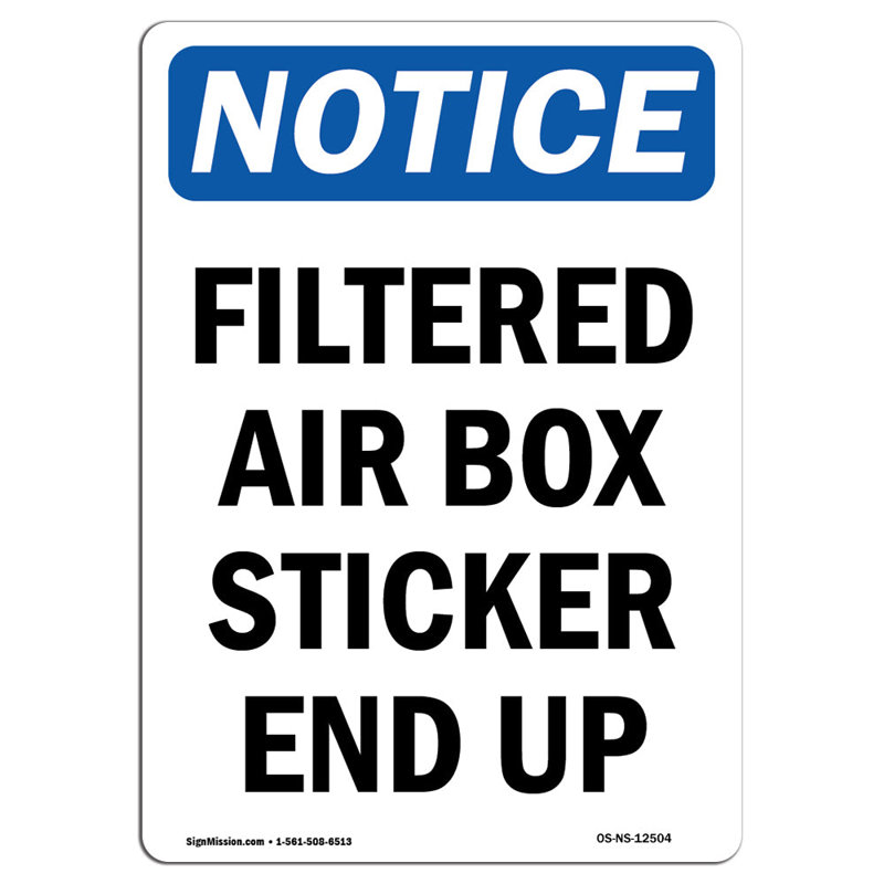 Heavy Duty Sign