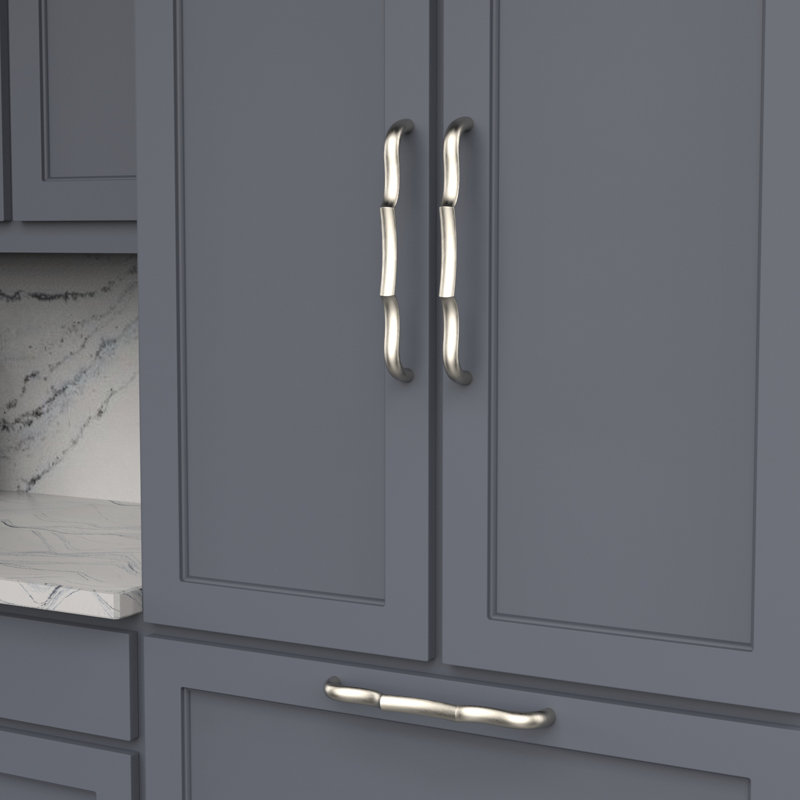 Trellis Appliance Pull, Satin Nickel, 12"