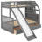 Kayleigha Kids Twin Bunk Bed with Drawers