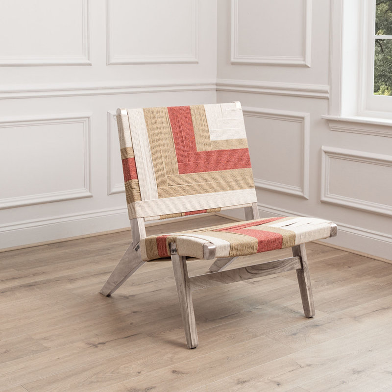 Ballari Upholstered Club Chair, Orange