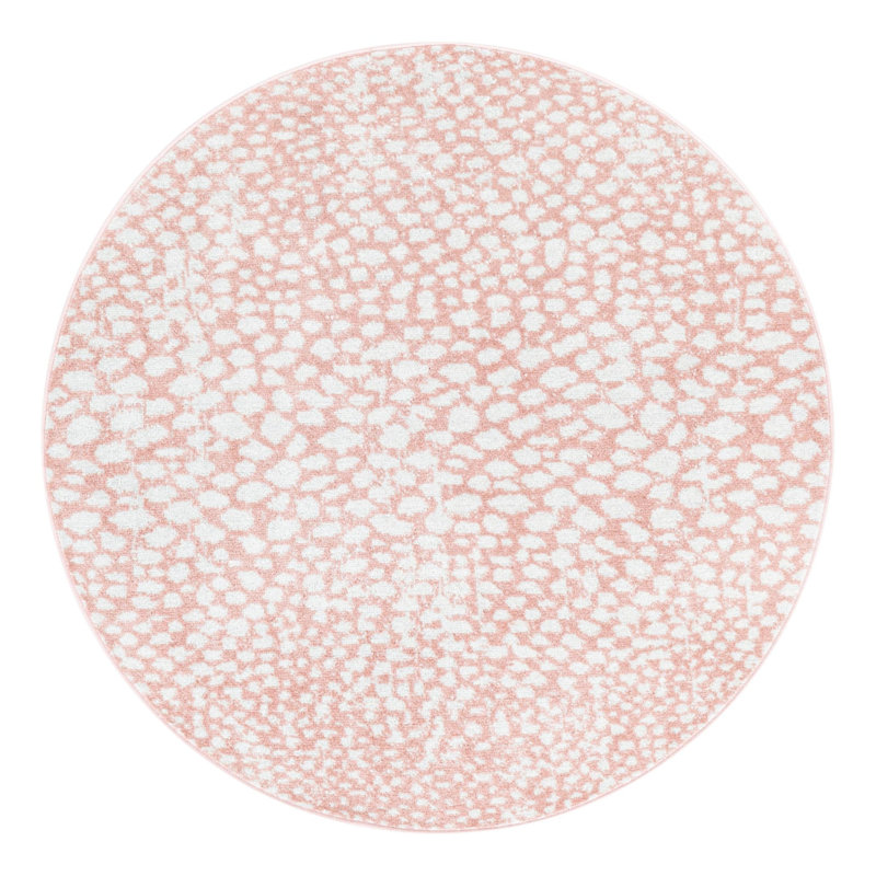 Masson Animal Print Indoor Rug, Round 3'3"