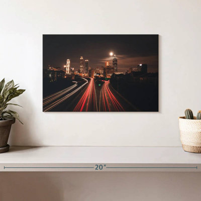 Nicci Atlanta City Light Trails